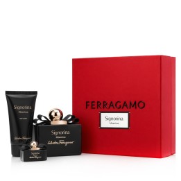 Ferragamo Signorina Misteriosa EDP 100 ml + EDP MINI 5 ml + BL 50 ml (damen)