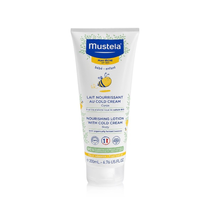 Mustela Bébé Nourishing Body Lotion With Cold Cream 200 ml