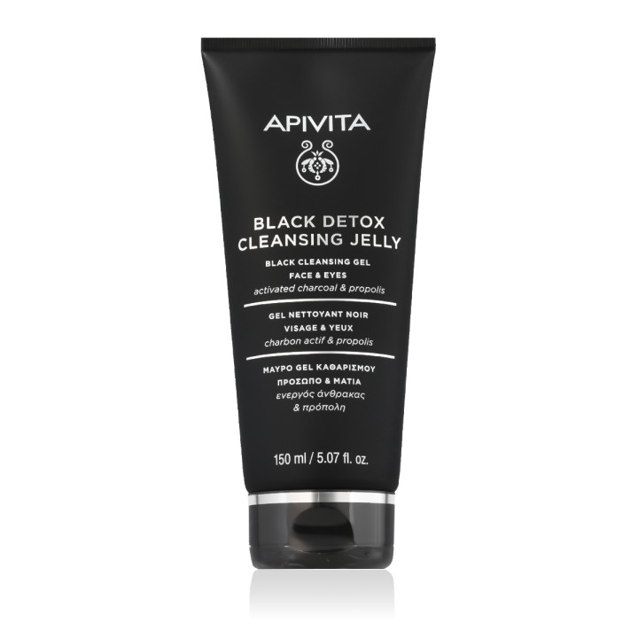 Apivita Black Detox Cleansing Jelly Gel 150 ml