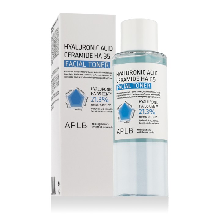 APLB Hyaluronic Acid Ceramide HA B5 Facial Toner 160 ml