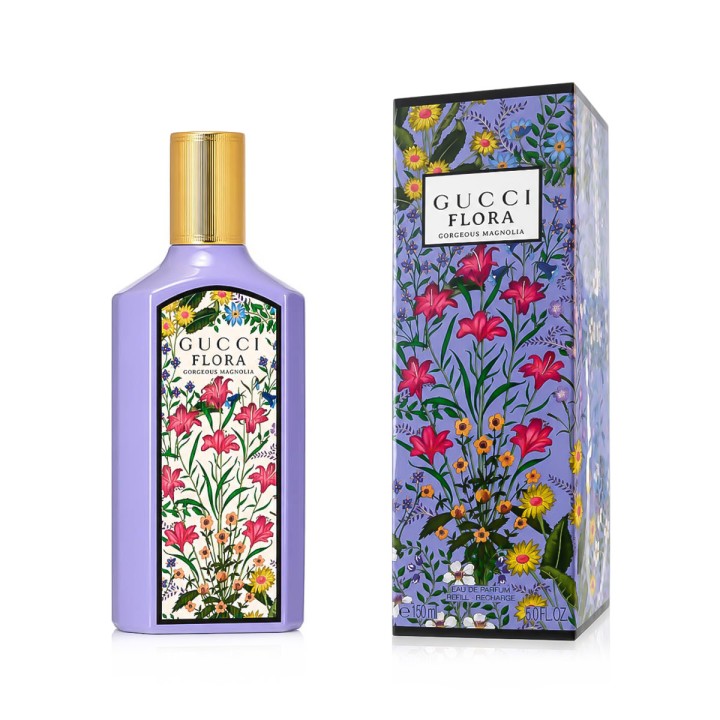 Gucci Flora Gorgeous Magnolia Eau De Parfum Refill 150 ml (femme)