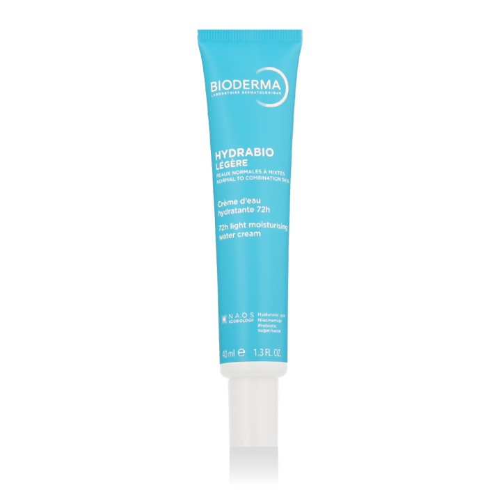 Bioderma Hydrabio Légère 72h Light Moisturising Water Cream 40 ml