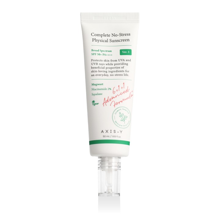 Axis-y Complete No-Stress Physical Sunscreen SPF 50+ PA++++ 50 ml