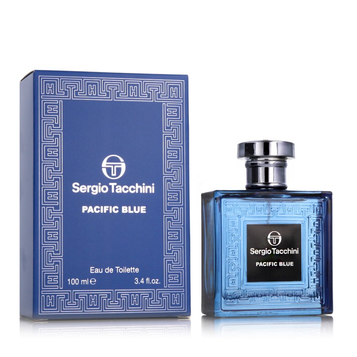 Sergio Tacchini Pacific Blue Eau De Toilette 100 ml (hombre)