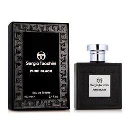 Sergio Tacchini Pure Black Eau De Toilette 100 ml (hombre)