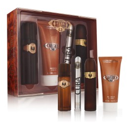 Cuba Gold EDT 100 ml + EDT 35 ml + AS 100 ml + SG 200 ml (uomo)