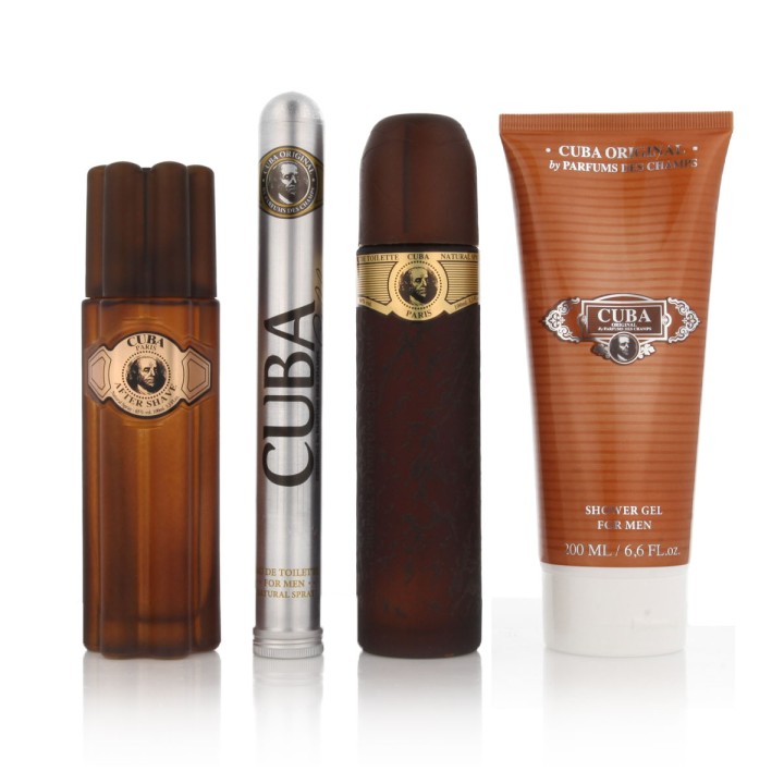 Cuba Gold EDT 100 ml + EDT 35 ml + AS 100 ml + SG 200 ml (herren)