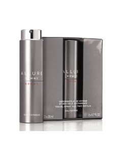 Chanel Allure Homme Sport Eau Extrême EDT Refillable 20 ml + EDT Refill 2 x 20 ml (homme)