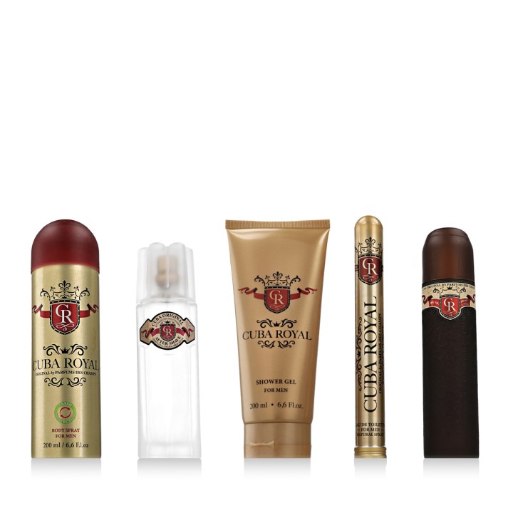 Cuba Royal EDT 100 ml + EDT 35 ml + AS 100 ml + DEO VAPO 200 ml + SG 200 ml (herren)