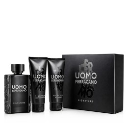 Ferragamo Uomo Signature EDP 100 ml + ASB 100 ml + Shampoo & Shower Gel 100 ml (uomo)