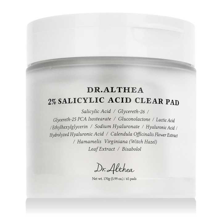 Dr.Althea 2% Salicylic Acid Clear Pad 60 pcs