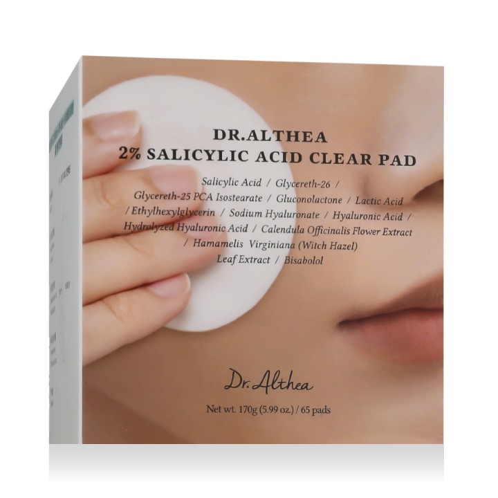 Dr.Althea 2% Salicylic Acid Clear Pad 60 pcs