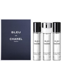 Chanel Bleu de Chanel Eau de Parfum Eau De Parfum Refill with Spray 20ml + Refill 2 x 20 ml M