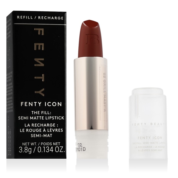 Fenty Beauty Fenty Icon The Fill: Semi Matte Lipstick (02 Grill Mast'r) 3,8 g
