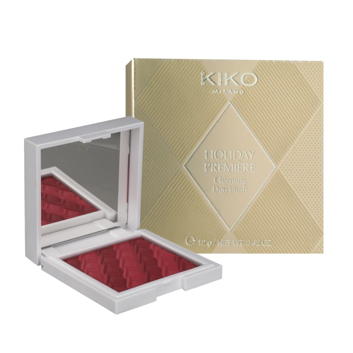 KIKO MILANO Holiday Première Charming Duo Blush (02 Mauve Appearance) 12 g