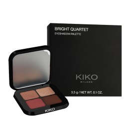 KIKO MILANO Bright Quartet Eyeshadow Palette (02 Rosy Mauve Variations) 3,5 g