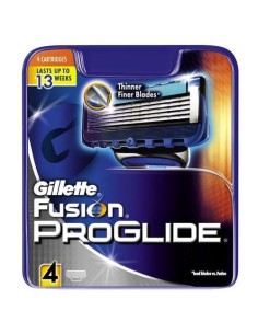 Gillette Fusion ProGlide disposable razor blades 4 pcs M