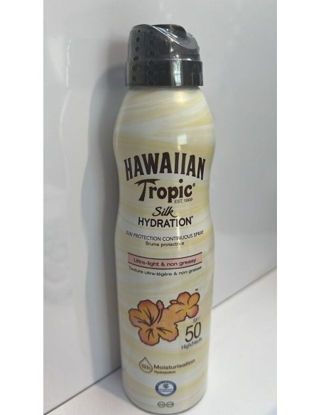 Hawaiian Tropic Hydrating Protection Lotion Spray SPF 50 220 ml