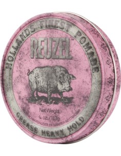 REUZEL Styling Pink Pomade Grease Heavy Hold 113 g