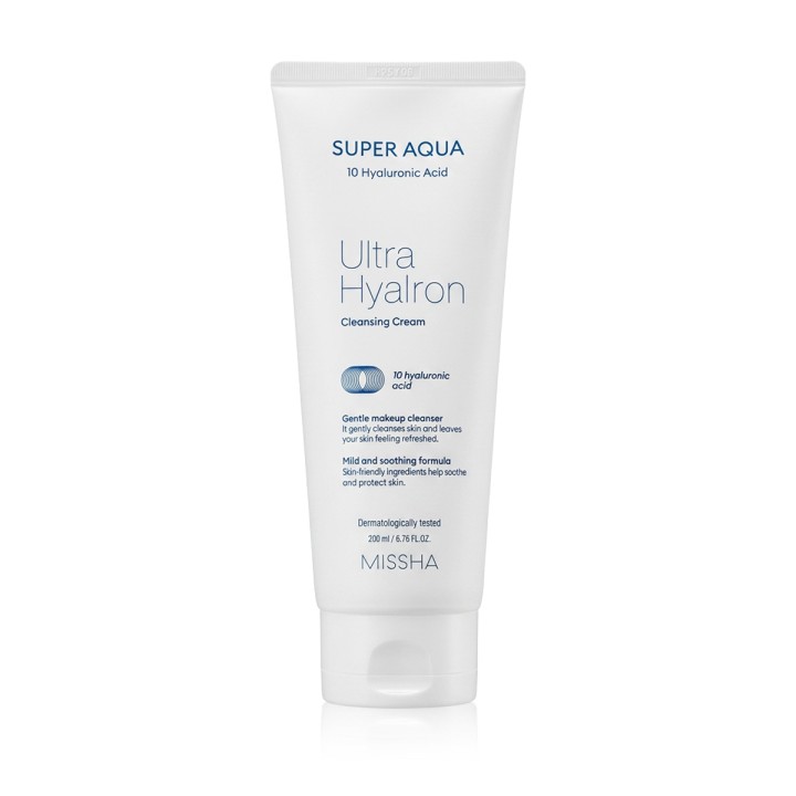 MISSHA Super Aqua Ultra Hyalron Cleansing Cream 200 ml
