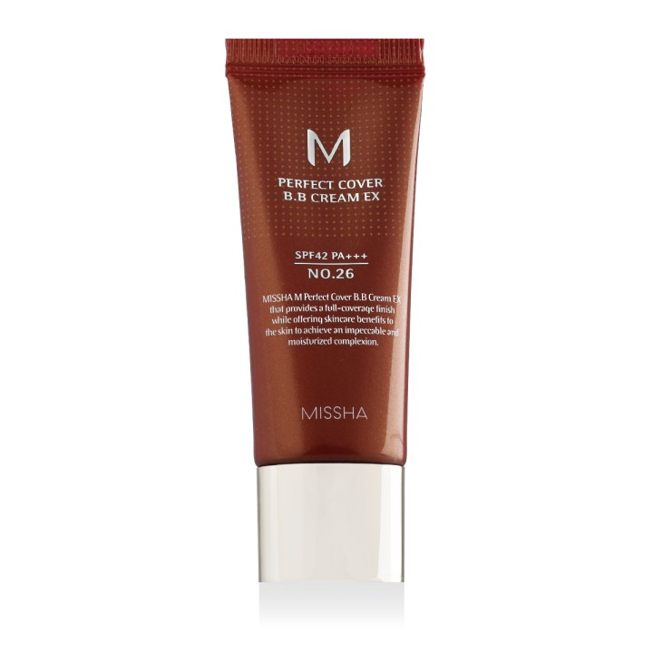 MISSHA M Perfect Cover BB Cream EX SPF 42 PA+++ (No.26 Natural Caramel) 20 ml