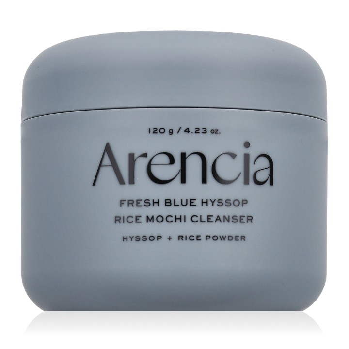 Arencia Fresh Blue Hyssop Rice Mochi Cleanser 120 g