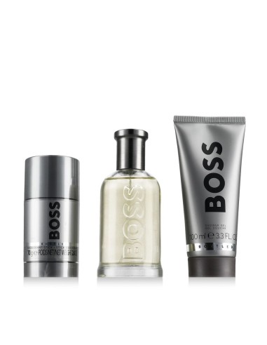 Boss Bottled EDT 100 ml + DST 75 ml + SG 100 ml (man)