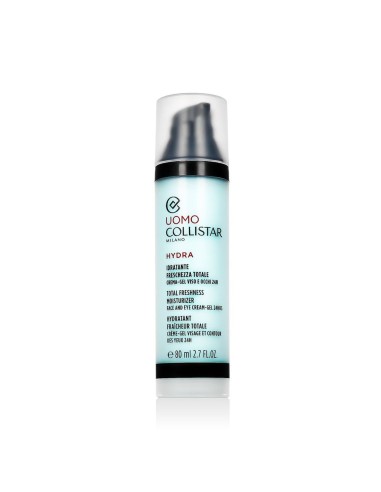 Collistar Uomo Hydra Total Freshness Moisturizer Face And Eye Cream-Gel 80 ml