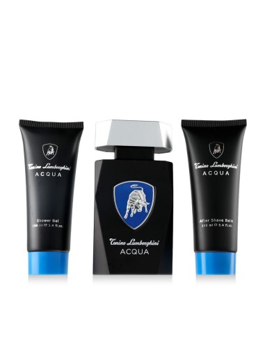 Tonino Lamborghini Acqua EDT 125 ml + ASB 100 ml + SG 100 ml (man)