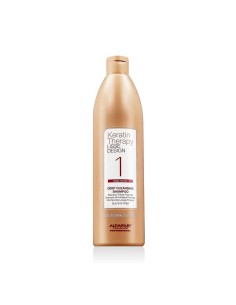 Alfaparf Milano Keratin Therapy Lisse Design Deep Cleansing Shampoo 1 Bond System 500 ml
