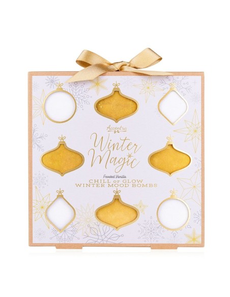 Accentra Winter Magic Frosted Vanilla Chill or Glow Winter Mood Bombs