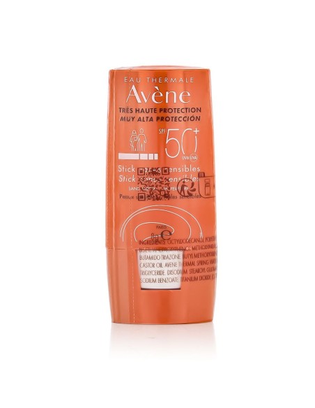 Avène Sun Stick For Sensitive Areas SPF 50+ 8 g