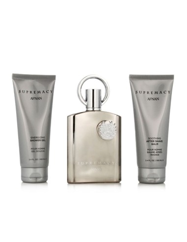 Afnan Supremacy Silver EDP 100 ml + ASB 100 ml + SG 100 ml (man)
