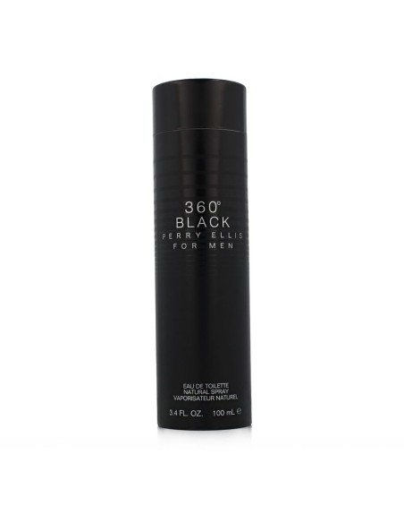 Perry Ellis 360° Black for Men Eau De Toilette 100 ml (man)