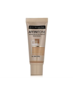 Maybelline Affinitone Unifying Foundation Cream (02 Light Porcelain) 30 ml