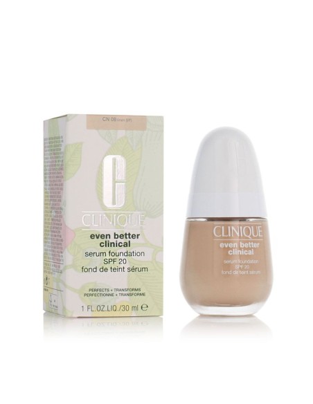 Clinique Even Better Clinical Serum Foundation SPF 20 (CN 08 Linen VF) 30 ml