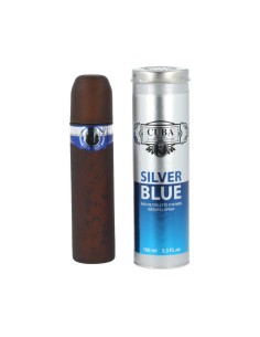Cuba Silver Blue Eau De Toilette 100 ml (man)