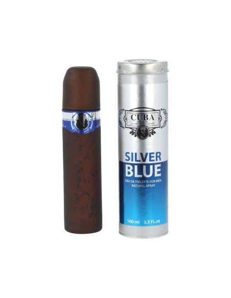 Cuba Silver Blue Eau De Toilette 100 ml (man)