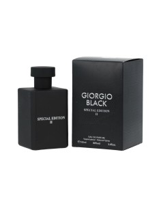 Giorgio Group Black Special Edition II Eau De Parfum 100 ml (man)
