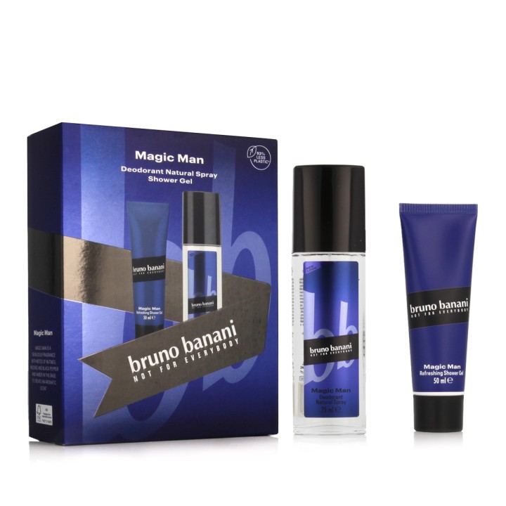 Bruno Banani Magic Man DEO in glass 75 ml + SG 50 ml (uomo)