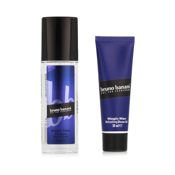 Bruno Banani Magic Man DEO in glass 75 ml + SG 50 ml (herren)