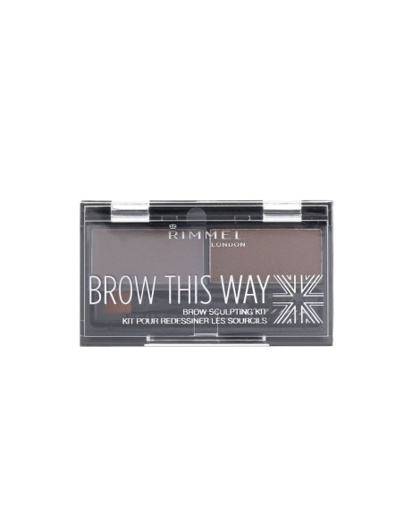 Rimmel London Brow This Way Palette (002 Medium Brown) 2