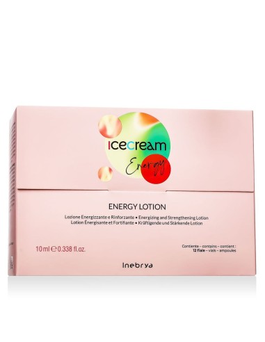 Inebrya Ice Cream Energy Lotion Ampoules 12 x 10 ml