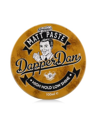 Dapper Dan High Hold Low Shine Matt Paste 100 ml