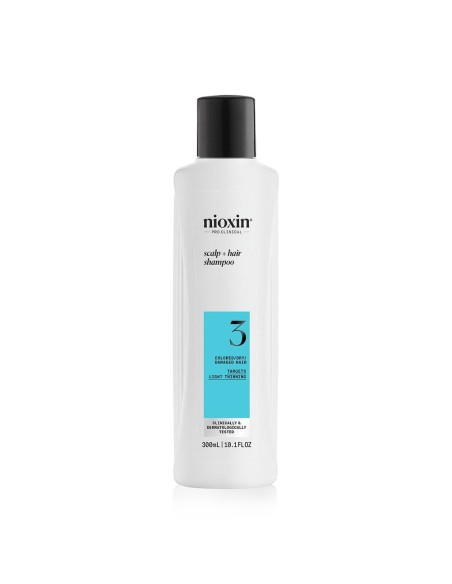 Nioxin System 3 Scalp + Hair Shampoo Light Thinning 300 ml