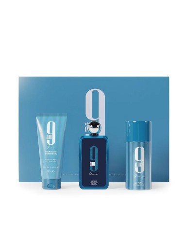 Afnan 9 am Dive EDP 100 ml + DEO VAPO 150 ml + SG 150 ml (unisex)