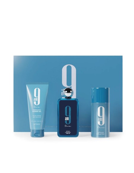 Afnan 9 am Dive EDP 100 ml + DEO VAPO 150 ml + SG 150 ml (unisex)