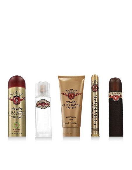 Cuba Royal EDT 100 ml + EDT 35 ml + AS 100 ml + DEO VAPO 200 ml + SG 200 ml (man)