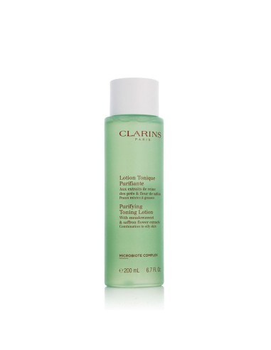Clarins Purifying Toning Lotion Meadowsweet & Saffron Flower (Combination to Oily Skin) 200 ml