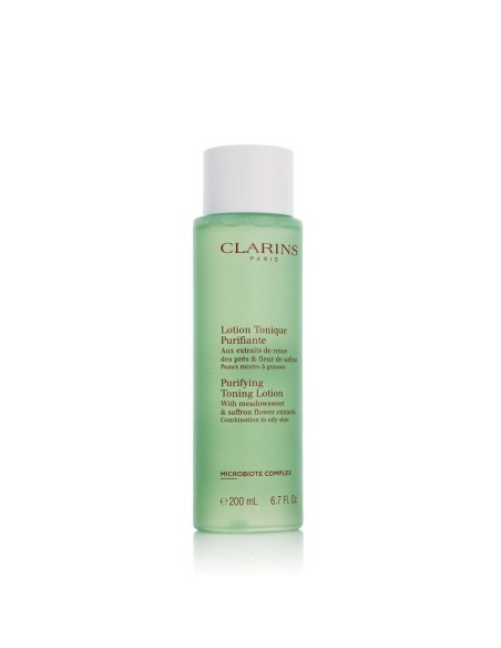 Clarins Purifying Toning Lotion Meadowsweet & Saffron Flower (Combination to Oily Skin) 200 ml